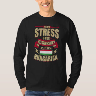 T-shirt Drapeau de la Hongrie Fiers Hongrois Hommes & Femm