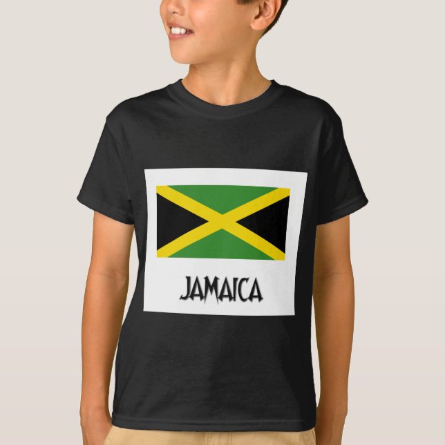 T-shirt Drapeau de la Jamaïque (Devant)