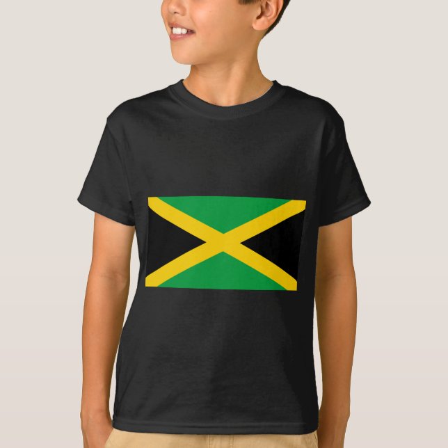 T-shirt Drapeau de la Jamaïque (Devant)