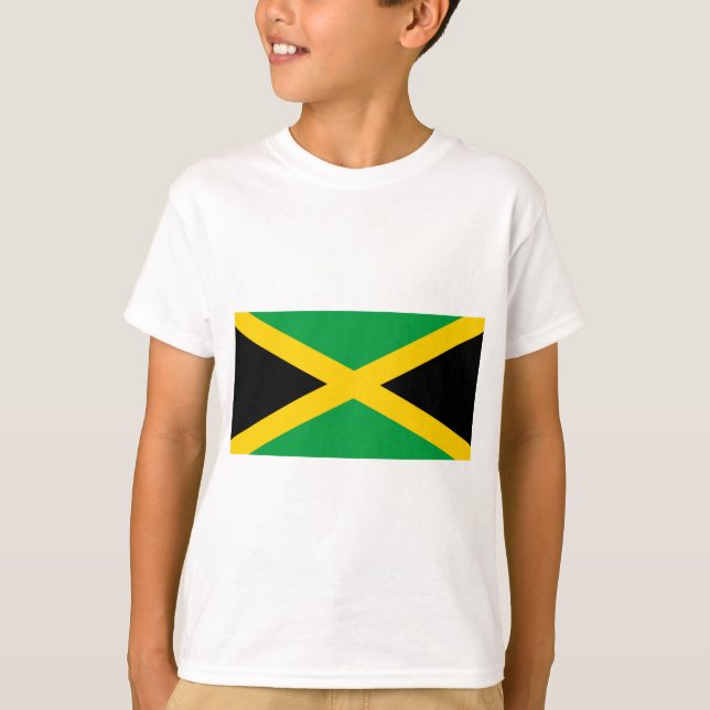 T-shirt Drapeau de la Jamaïque (Devant)