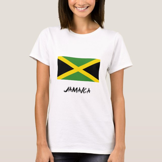 T-shirt Drapeau de la Jamaïque (Devant)