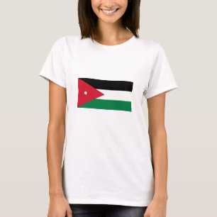 T-shirt Drapeau de la Jordanie