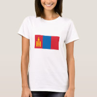 Drapeau de la Mongolie
