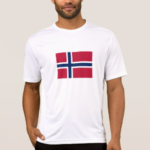 T-shirt Drapeau de la Norvège