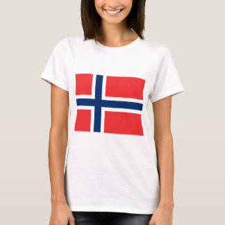 T-shirt Drapeau de la Norvège