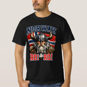 T-shirt Drapeau de la Norvège pour hommes femmes enfants N