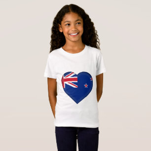 T-Shirt Drapeau de la Nouvelle Zélande
