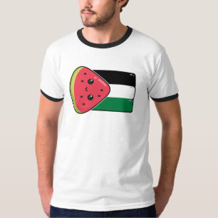T-shirt Drapeau de la Palestine mignonne avec Palestin san