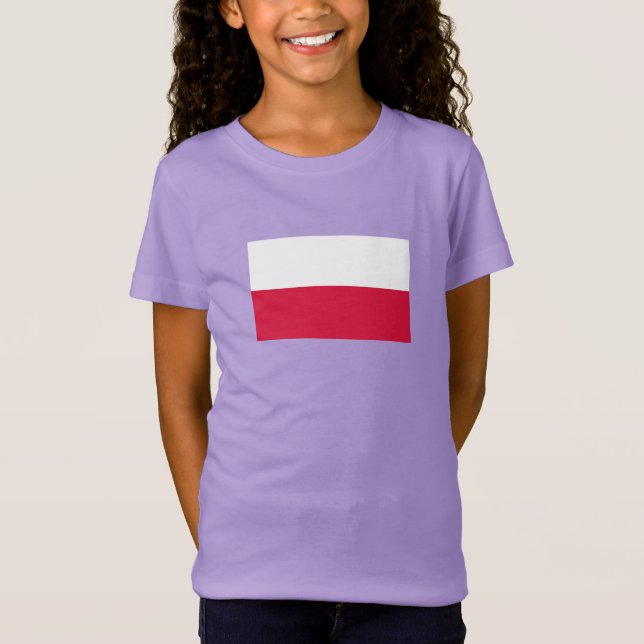 T-Shirt Drapeau de la Pologne (Devant)