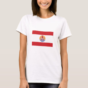 T-shirt Drapeau de la Polynésie française