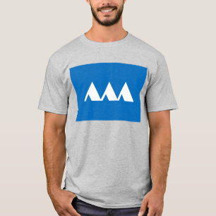 T-shirt Drapeau de la préfecture de Yamagata