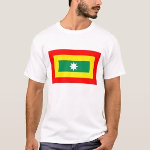 T-shirt Drapeau de la région de Carthagène en colombie