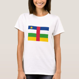 T-shirt Drapeau de la République centrafricaine