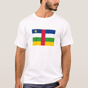T-shirt Drapeau de la République centrafricaine