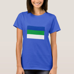 T-shirt Drapeau de la République de Komi