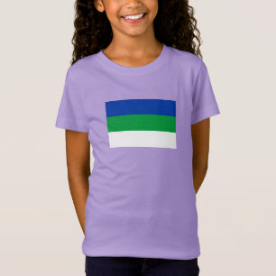 T-Shirt Drapeau de la République de Komi