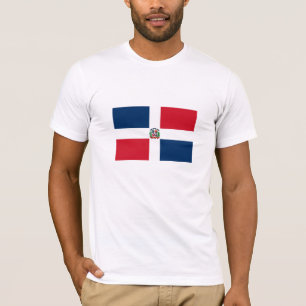 T-shirt Drapeau de la République Dominicaine