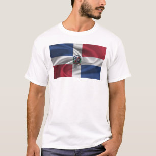 T-shirt Drapeau De La République Dominicaine