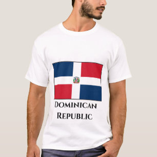T-shirt Drapeau de la République Dominicaine