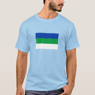 T-shirt Drapeau de la République Komi
