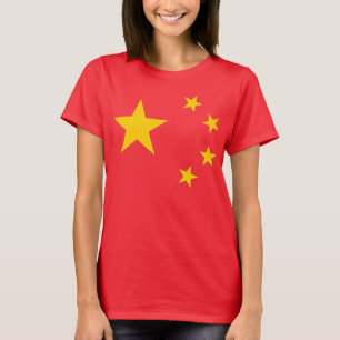 T-shirt Drapeau de la République populaire de Chine