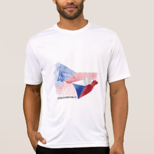 T-shirt Drapeau de la République tchèque