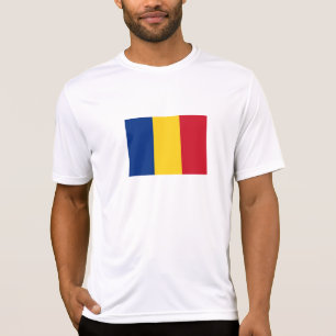 T-shirt Drapeau de la Roumanie