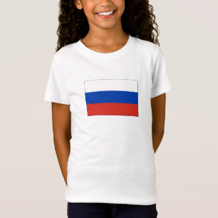 T-Shirt Drapeau de la Russie