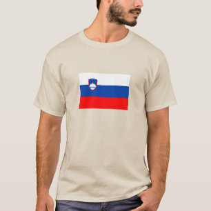 T-shirt Drapeau de la Slovénie