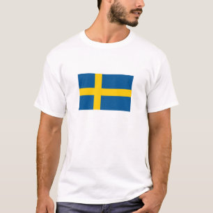 T-shirt Drapeau de la Suède