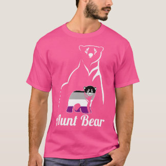 T-shirt Drapeau de la Tante Sexuelle LGBT Ace Pride