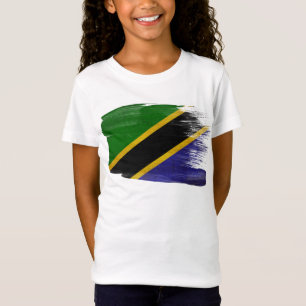 T-Shirt Drapeau de la Tanzanie