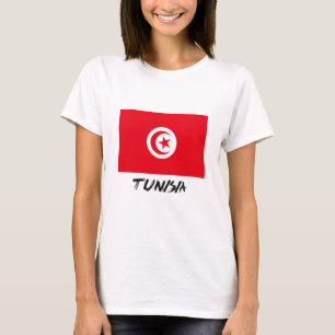 T-shirt Drapeau de la Tunisie