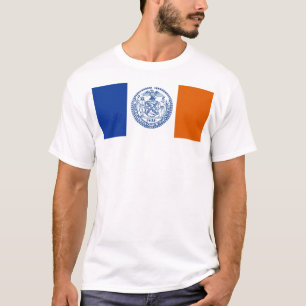 T-shirt Drapeau de la ville de New York