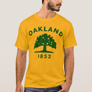 T-shirt Drapeau de la ville d'Oakland