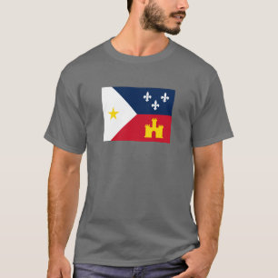 T-shirt Drapeau de l'Acadiana