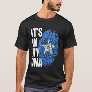 T-shirt Drapeau de l'ADN du patrimoine somalien