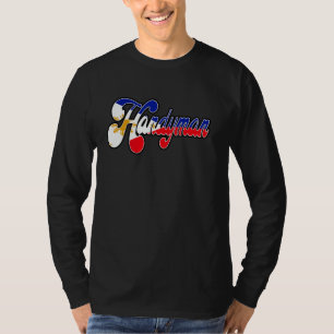 T-shirt Drapeau de l'ADN du patrimoine vintage philippin b