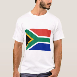 T-shirt Drapeau de l'Afrique du Sud