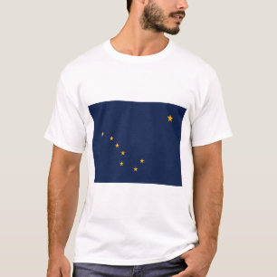 T-shirt Drapeau de l'Alaska