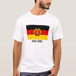 T-shirt Drapeau de l'Allemagne de l'Est