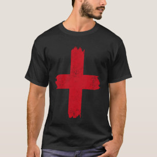T-shirt Drapeau de l'Angleterre Croix de Saint-Georges
