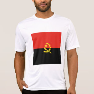T-shirt Drapeau de l'Angola