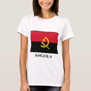 T-shirt Drapeau de l'Angola