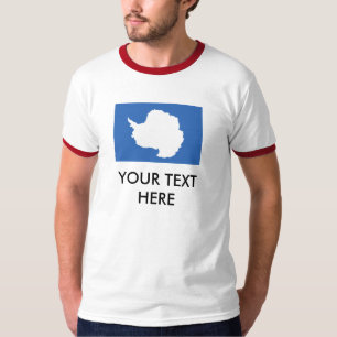 T-shirt Drapeau de l'Antarctique