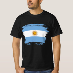 T-shirt Drapeau de l'Argentine
