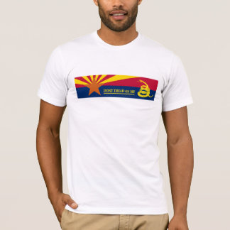T-shirt Drapeau de l'Arizona et de Gadsden