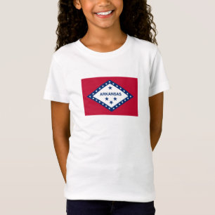 T-Shirt Drapeau de l'Arkansas