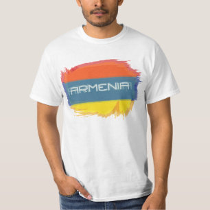T-shirt Drapeau de l'Arménie