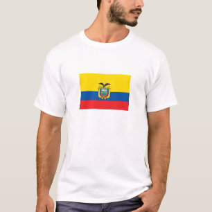 T-shirt Drapeau de l'Équateur